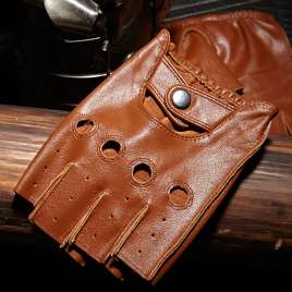 Motorcycle Bicycle Goatskin Gloves