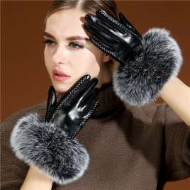 High end lambskin gloves for women, touch screen for texting, driving glovesMK02