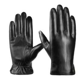 Men's minimalist sheepskin gloves customized logo brand processing glovesNAN164