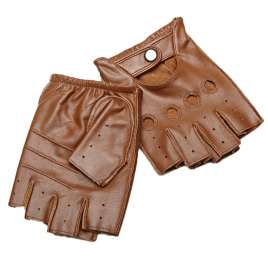 Nappa leather gloves, light brown gloves, work gloves factory BANP7